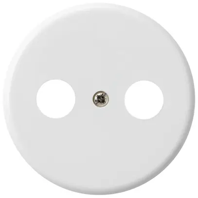 Disco frontale basico per TV-R bianco Ø58mm 