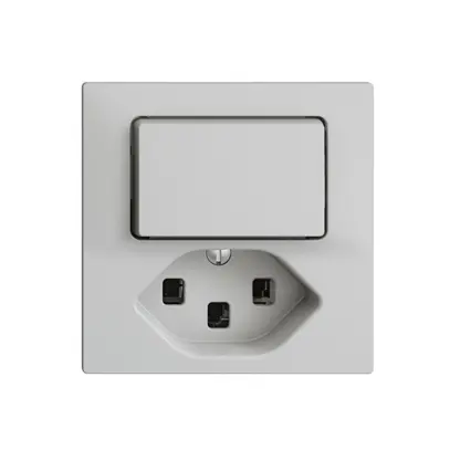 Combinaison 3/1L+T23 16A EDIZIOdue gris clair 