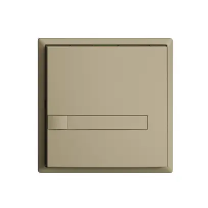 Pulsante INC KNX 1×EDIZIOdue sand RGB senza LED con inserto carta 