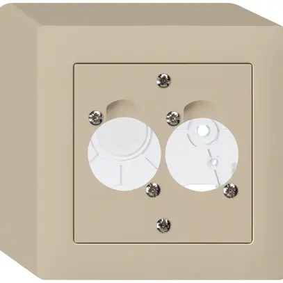 Kit de montage AP pour 2 XLR kallysto beige 