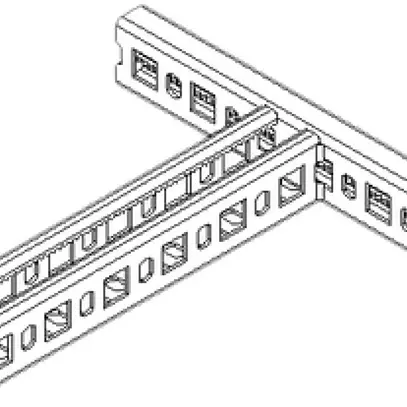 Console Lanz 300/250mm, zinguée 