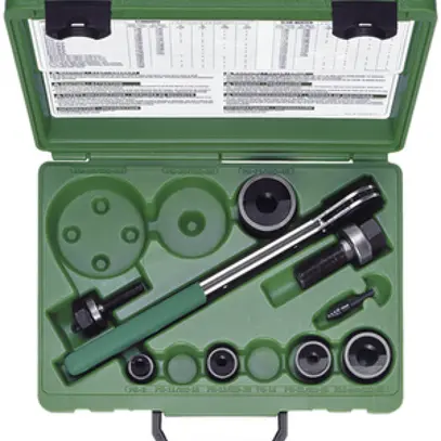 Kit di perforatore Greenlee Slug-Buster completo M16-M40 