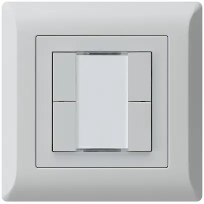 UP-Taster kallysto.line KNX 4×s/e-link hellgrau 