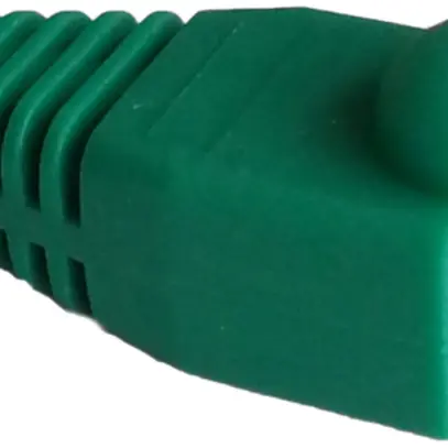 Manchon anti-pliage vert, pour fiche RJ45, droit 