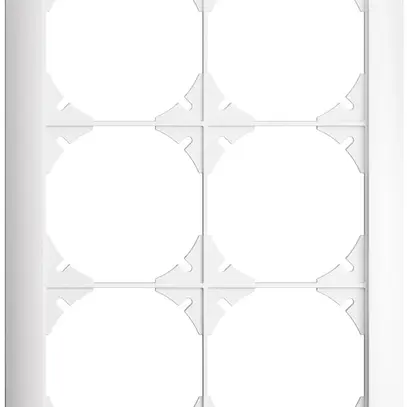 UP-Kopfzeile EDIZIOdue 3×2 weiss 