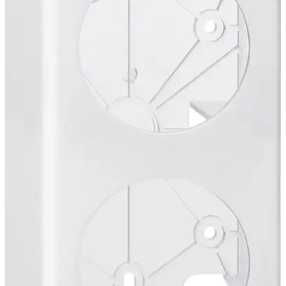 Kit de montage AP basico I-I blanc 2×Ø58mm 