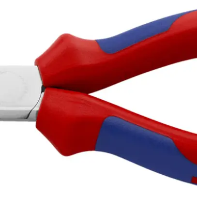 Pinza per telefono KNIPEX con dispositivo di taglio curvata 160mm 