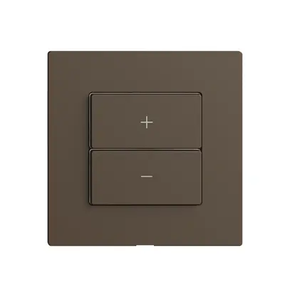 Comando per dimmer 1K/2T Edue Wiser coffee 