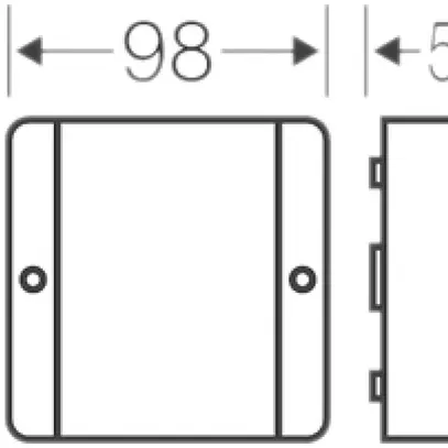Scatola di derivazione AP Hensel DE9340 grigio per tubo diametro 6.5…18mm 