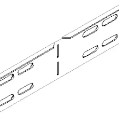 Raccordo angolare Lanz per multicanale a lunga campata 110mm ZMA 