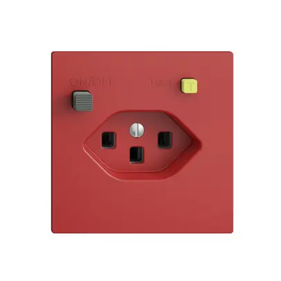 Prise ENC EDIZIOdue T23 FI 30mA F, berry 