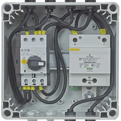 Scatola di giunzione PV GAK DIS60VG-1000-2ST-1MPP, 30A t1+2 