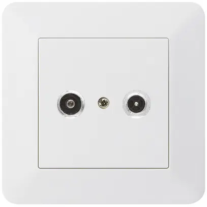 UP-Antennendose kallysto.trend R/TV 19dB 2GHz weiss 