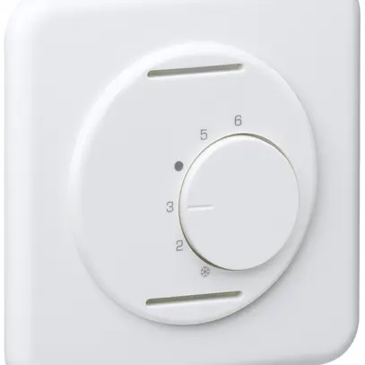 Termostato ambiente INC BASICO bianco senza interruttore 