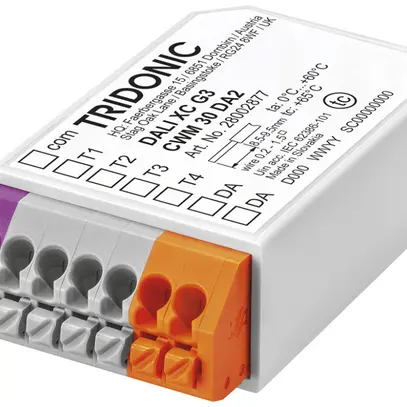Modulo tasto Tridonic DALI XC G3, 4 ingressi, IP20 