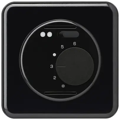 Thermostate d'ambiance ENC BASICO noir pour plancher chauffant 