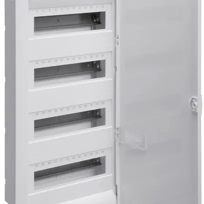 Quadro di distribuzione INC Hager volta 4 file 48UM porta IP30 348×755×94.5mm 