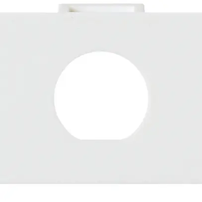 Module multimédia kallysto M3 vide pour 1 BNC Ø13.8mm blanc 