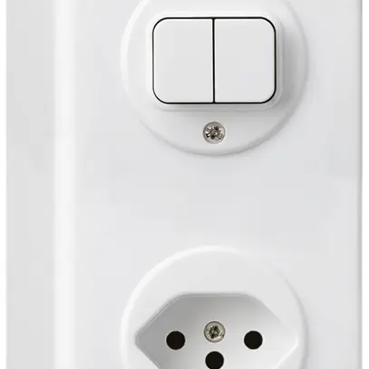 Combinazione AP I-I 1/1L+tipo 13 bianco basico 