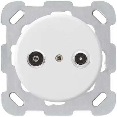 Prise d'antenne ENC basico TV-R montage B 4dB 2GHz blanc 