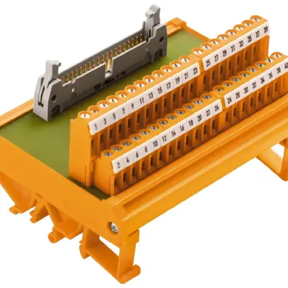 Module de transfert avec borne Weidmüller RS F40 40L LP2N 5.08mm connexion à vis 