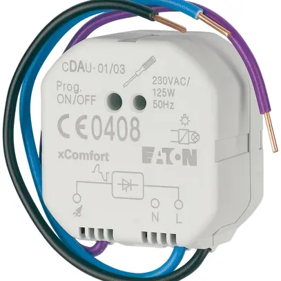 Actionneur-variateur KNX ENC Xco. blanc 