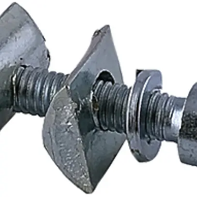 Bride tension acier zing.galv. avec 1 vis 6-pans intér. M6 