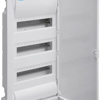 Quadro di distribuzione INC Hager volta 3 file 36UM porta IP30 348×630×94.5mm 