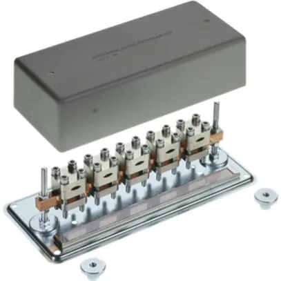 Scatola AP per compensazione di potenziale Woertz grigio 