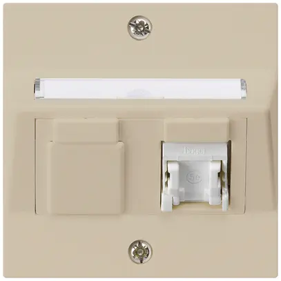 Kit di montaggio INC kallysto A cat.5e 1RJ45/u beige 