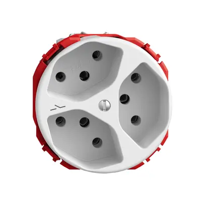 Presa STANDARDdue SNAPFIX® 3×T13 1×S bi 