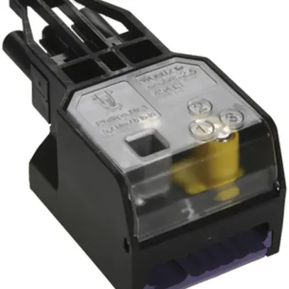 Scatola di derivazione Woertz per cavo piatto Combi/DALI selezione di fase 3P C1 