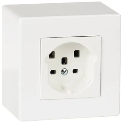 Presa AP ATO T25 bianco grd.I 