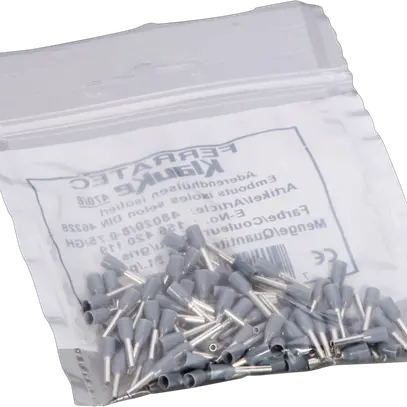 Embout de câble Ferratec DIN is.0.75mm²/8mm gris 
