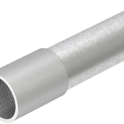 Tubo acciaio Bettermann M40 con filetto zincato a fuoco 