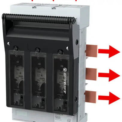 Interruttore sezionatore HPC KETO-1-3/60/AOU/F/EST NH1 690V 250A 120kA 3P 