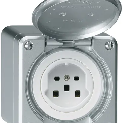 Prise AP robusto type 25 aluminium 