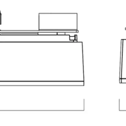 Kit p.lumin.d.sécurité KubiXx Escape Route IP65 1.7W bat 3h cv at 195×152×76mm 