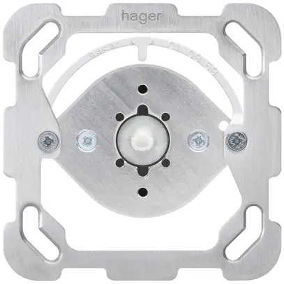 Intérieur contact pivotant Hager fermeur 1L avec plaque de fixation 