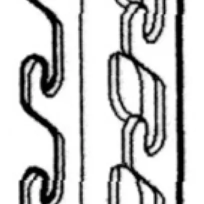 Profilo d'aggancio Lanz 75mm 3×2 ganci 