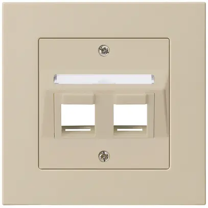 Kit de montage ENC kallysto.pro 2×Keystone beige 