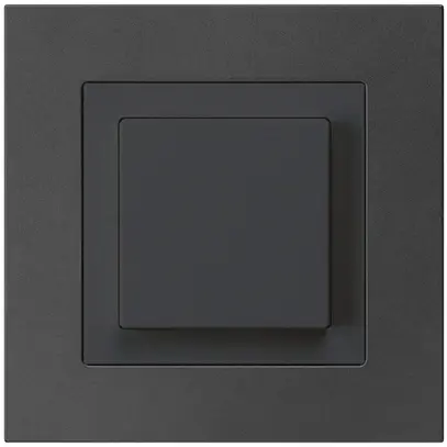 Interruttore INC kallysto.pro 6/1L nero 