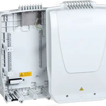 Boîtier sur crépi coffret de branchement 20H V3 y compris plaque de base 