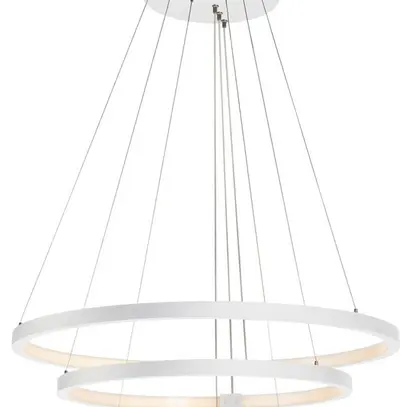 LED-Pendelleuchte SLV ONE TRIPLE DALI 65W 4200lm 3000/4000K Ø800×30mm weiss 