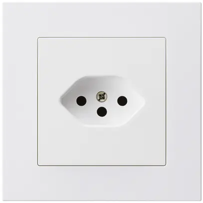 Prise ENC kallysto.pro T13 blanc avec sécurité enfants 