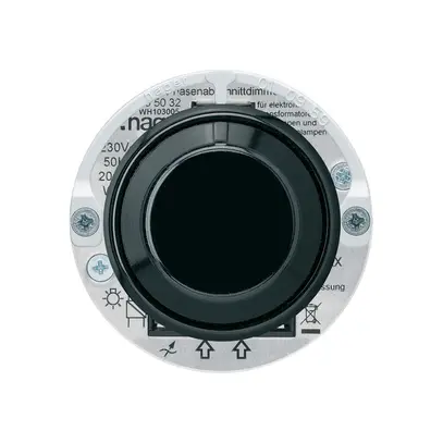 Variatore rotativo INC basico 20…550W ritardo di fase A nero 