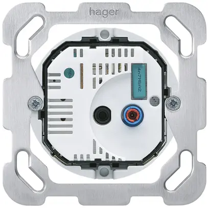 Intérieur pour thermostat d'ambiance ENC 24V avec plaque de fixation 