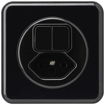 Combinazione INC basico 3+A-R/1L+tipo 13 nero basico 