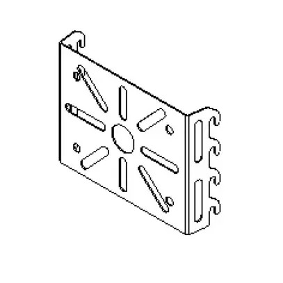 Montageplatte Lanz 125×125×27mm 
