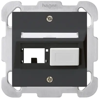 Kit de montage ENC kallysto R&M freenet noir avec plaque de fixation 